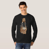Funny Pitbull Reflection Hund Pitbull Welpe Niedli T-Shirt (Vorne ganz)