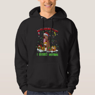 Funny Pitbull Weihnachten hässlich Sweater Hund Xm Hoodie