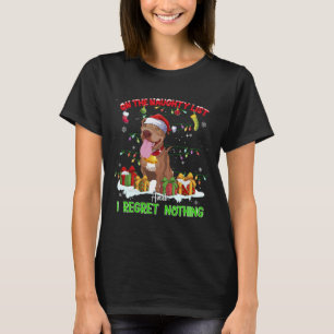 Funny Pitbull Weihnachten hässlich Sweater Hund Xm T-Shirt