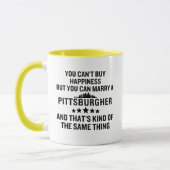 Funny Pittsburgher Tasse (Links)