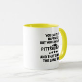 Funny Pittsburgher Tasse (VorderseiteRechts)