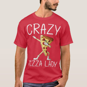 Funny Pizza Art für Frauen Mama Pizza Slice Italie T-Shirt