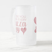 Funny Pizza Beer Tasse Valentinstag Geschenke für  (Vorderseite Links)