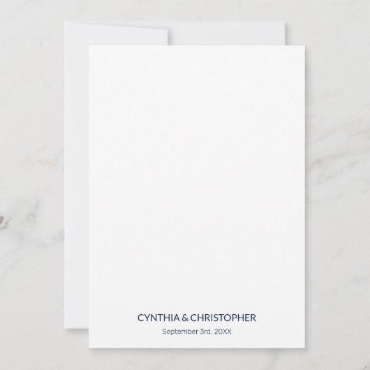 Funny Pizza Brautparty Dankeskarte (Rückseite)