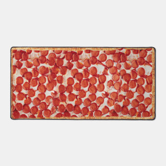 Funny Pizza Cheese Pepperoni Spaß Humorer Spaß Schreibtischunterlage