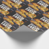 FUNNY PIZZA CHRISTMAS  GESCHENKPAPIER (Ecke)