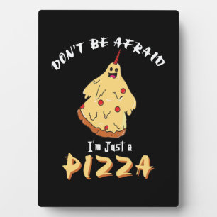 Funny Pizza Costume Halloween-Party Fotoplatte