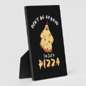 Funny Pizza Costume Halloween-Party Fotoplatte (Seite)