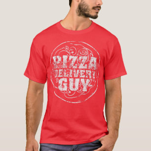 Funny Pizza Delivery Typ Kostüme Pizza Lover Vater T-Shirt