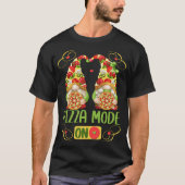 Funny Pizza Design für italienischen Sommer mit Pi T-Shirt (Vorderseite)