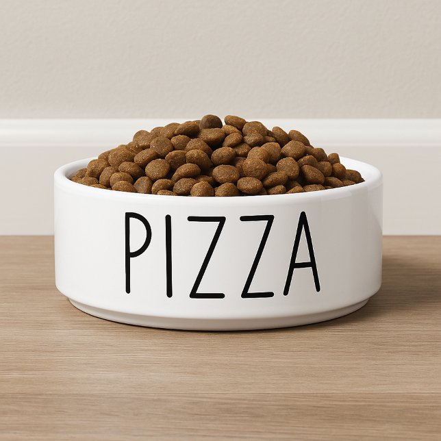 Funny Pizza Dog Napf (Funny Pizza Dog Bowl)
