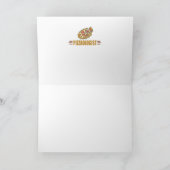 Funny Pizza Feiertagskarte (Innenseite)