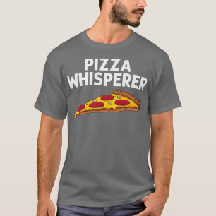 Funny Pizza für Männer Frauen Italienische Pizza L T-Shirt