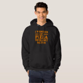 Funny Pizza für Männer Frauen Kinder Italienisches Hoodie (Vorne ganz)