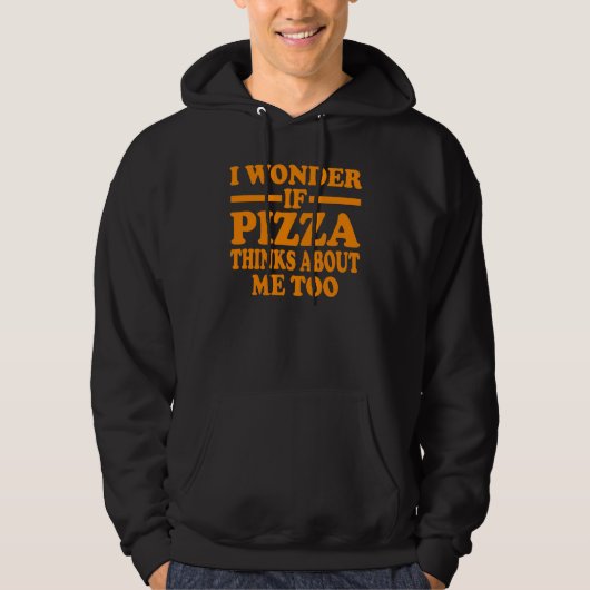 Funny Pizza für Männer Frauen Kinder Italienisches Hoodie (Vorderseite)