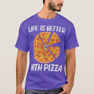 Funny Pizza für Männer Italienische Pizza Slice Fo T-Shirt