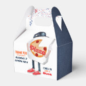 Funny Pizza Gastgeschenk Boxes Geschenkschachtel (Vorderseite)