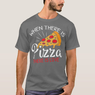Funny Pizza ist Liebe Slice of Heaven Premium T-Shirt