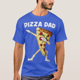 Funny Pizza Kunst für Vater Men Pizza Slice Italie T-Shirt