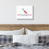 Funny Pizza Leinwanddruck (Insitu (Schlafzimmer))