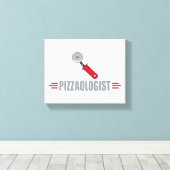 Funny Pizza Leinwanddruck (Insitu (Holzboden))