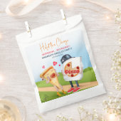 Funny Pizza Liebe Geschenktütchen (Ausgeschnitten)