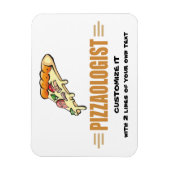 Funny Pizza Magnet (Vertikal)