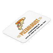 Funny Pizza Magnet (Linke Seite)