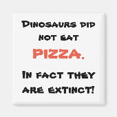 Funny Pizza-Magnet Magnet (Vorne)