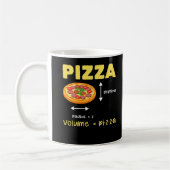 Funny Pizza Mathematik Lautstärke Berechnung Food Kaffeetasse (Links)