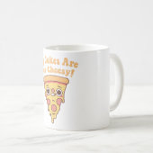 Funny Pizza, meine Witze sind zu heiß Kaffeetasse (VorderseiteRechts)