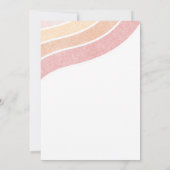 Funny Pizza Milestone Jahrestag Einladung (Rückseite)