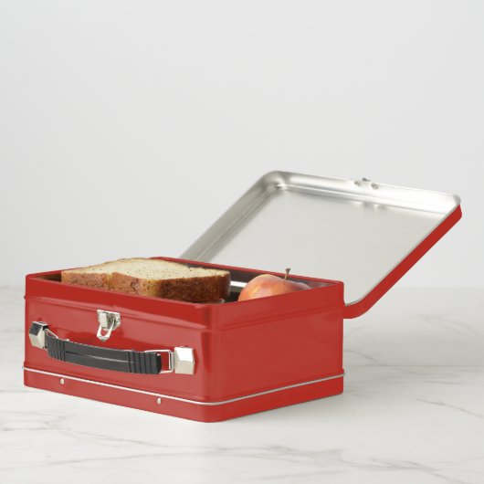 Funny Pizza Mops individuelle Name Lunch Boxen (Innenseite)