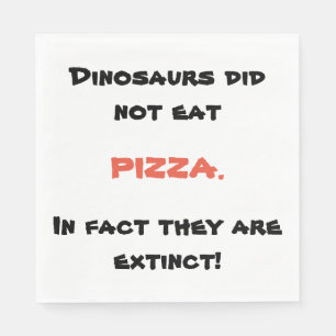 Funny Pizza napkins Serviette