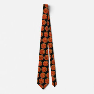 Funny Pizza Pies Delivery Neck Tie Krawatte