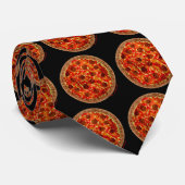 Funny Pizza Pies Delivery Neck Tie Krawatte (Gerollt)