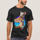 Funny Pizza Pig T-Shirt (Vorderseite)