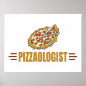 Funny Pizza Poster (Vorne)