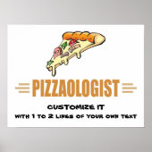 Funny Pizza Poster (Vorne)