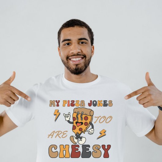 Funny Pizza Pun Vater Jokes T-Shirt