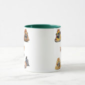 Funny Pizza Raccoon Set For Meme Lovers Mug Tasse (Zentrum)