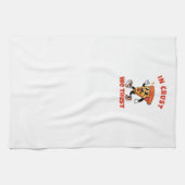 Funny Pizza Shirt – In Crust We Trust Graphic Tee Geschirrtuch (Horizontal)