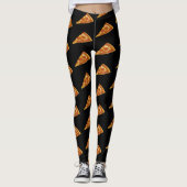 Funny Pizza Slice Leggings (Vorderseite)
