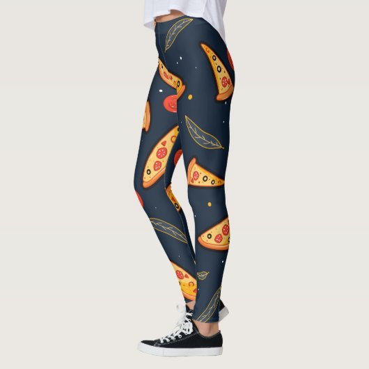 Funny pizza slice leggings (Links)