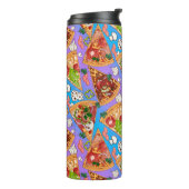 Funny Pizza Slices Thermosbecher (Nach links gedreht)