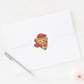 Funny Pizza Sticker - Du hast eine Pizza Mein Herz (Umschlag)