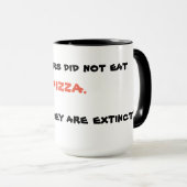 Funny Pizza Tasse (VorderseiteRechts)