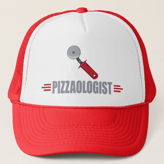 Funny Pizza Truckerkappe (Vorderseite)