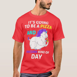 Funny Pizza Unicorn National Pizza Day Ts 121 388 T-Shirt