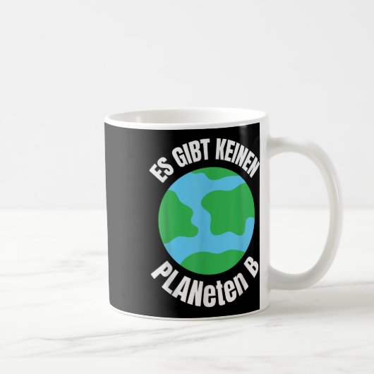 Funny Planet - Umweltschutz Globe Envi Kaffeetasse (Rechts)